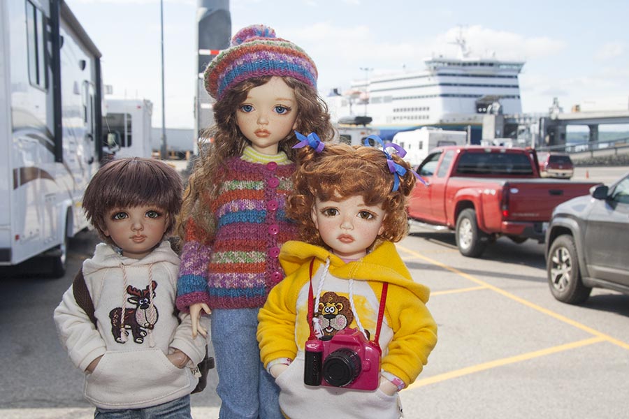 Waiting to Board the Ferry